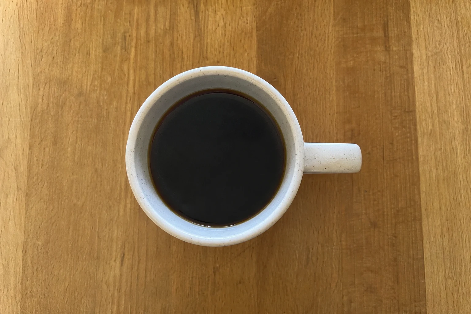 Cover for From above, the mug is just circles