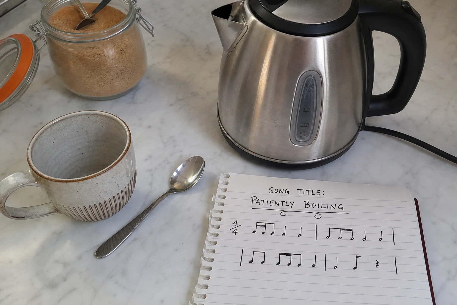Cover for A theme tune for the kettle