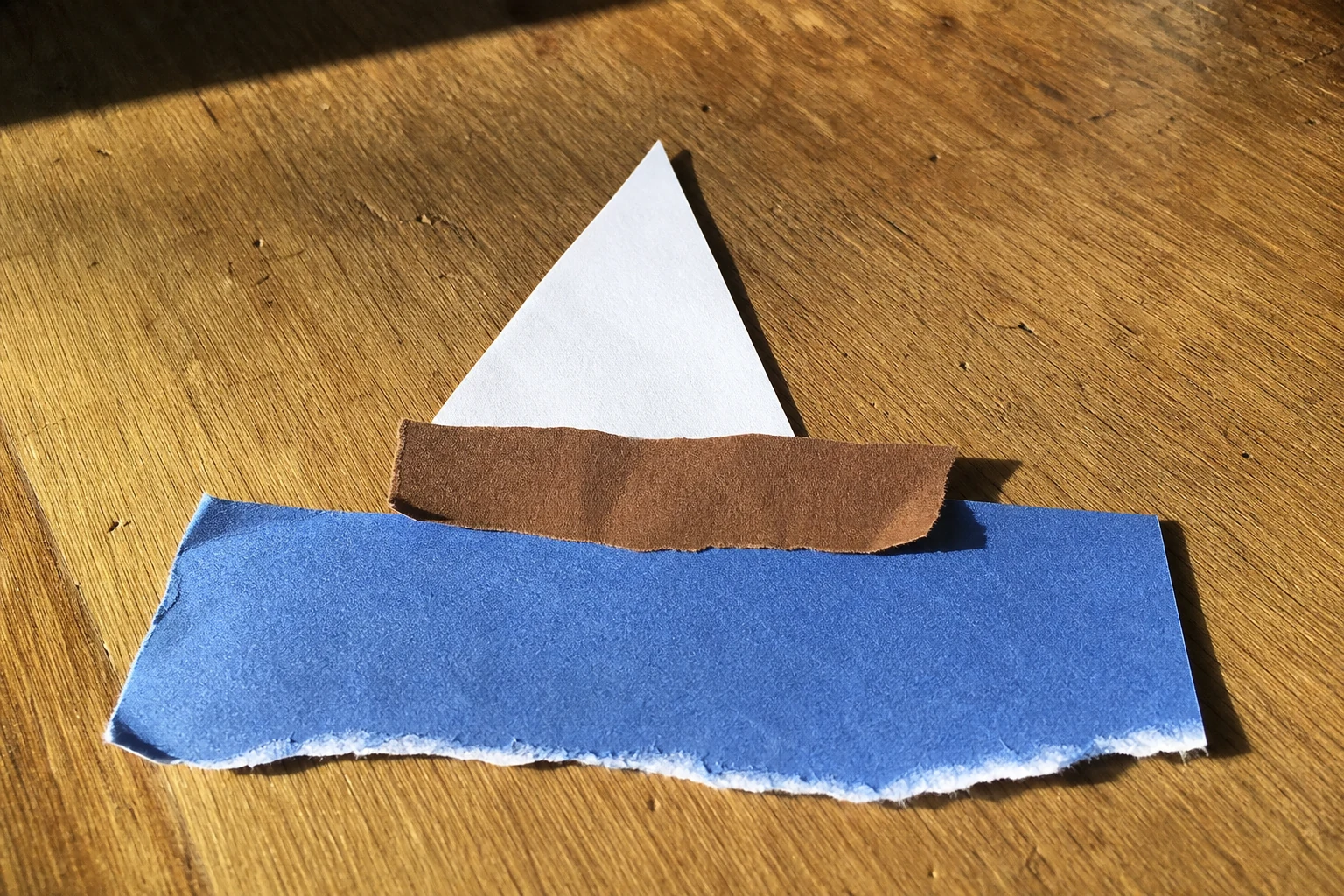 Cover for Three scraps, one very small boat