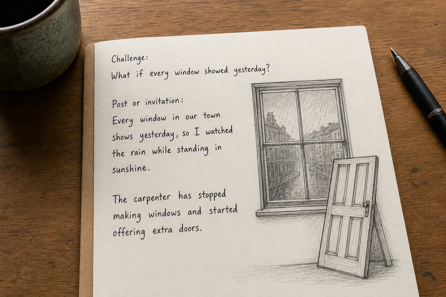 Shared version of Every window shows yesterday