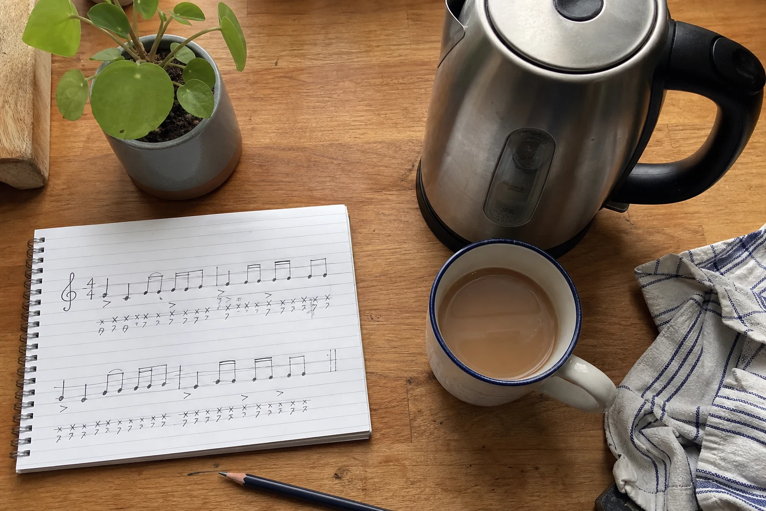 Shared version of A theme tune for the kettle
