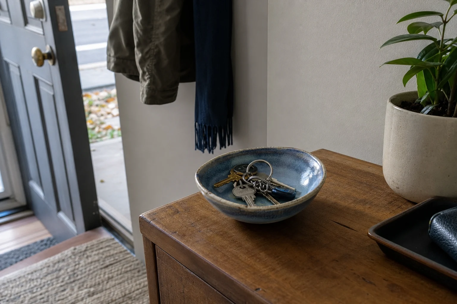 Shared version of A bowl for the keys. That's the whole change.