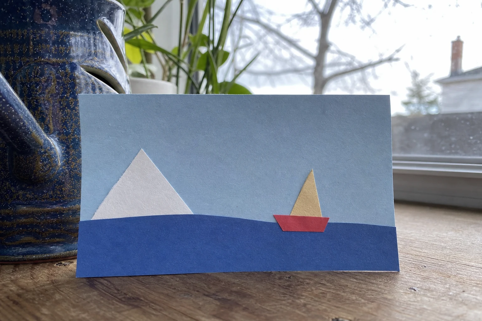 Shared version of Three scraps, one very small boat