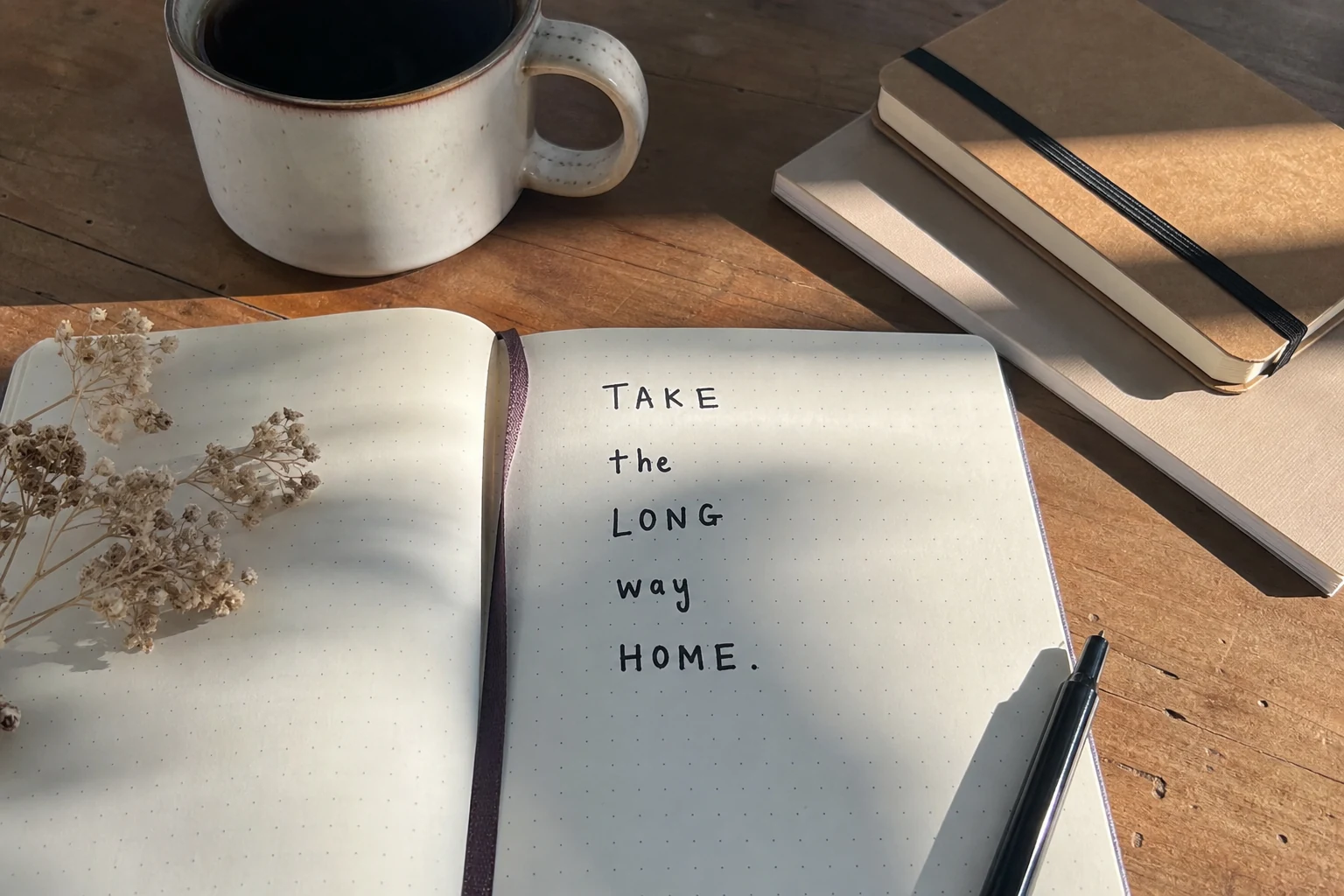 Shared version of TAKE the LONG way HOME