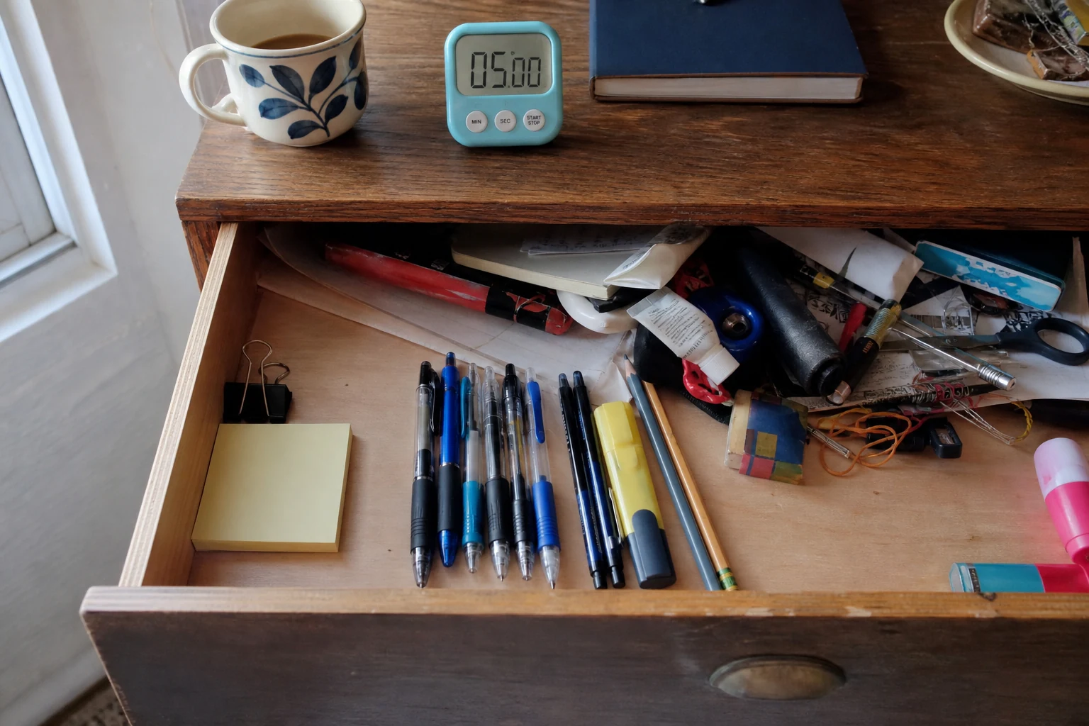 Shared version of Half the drawer is clear. Good enough for now.