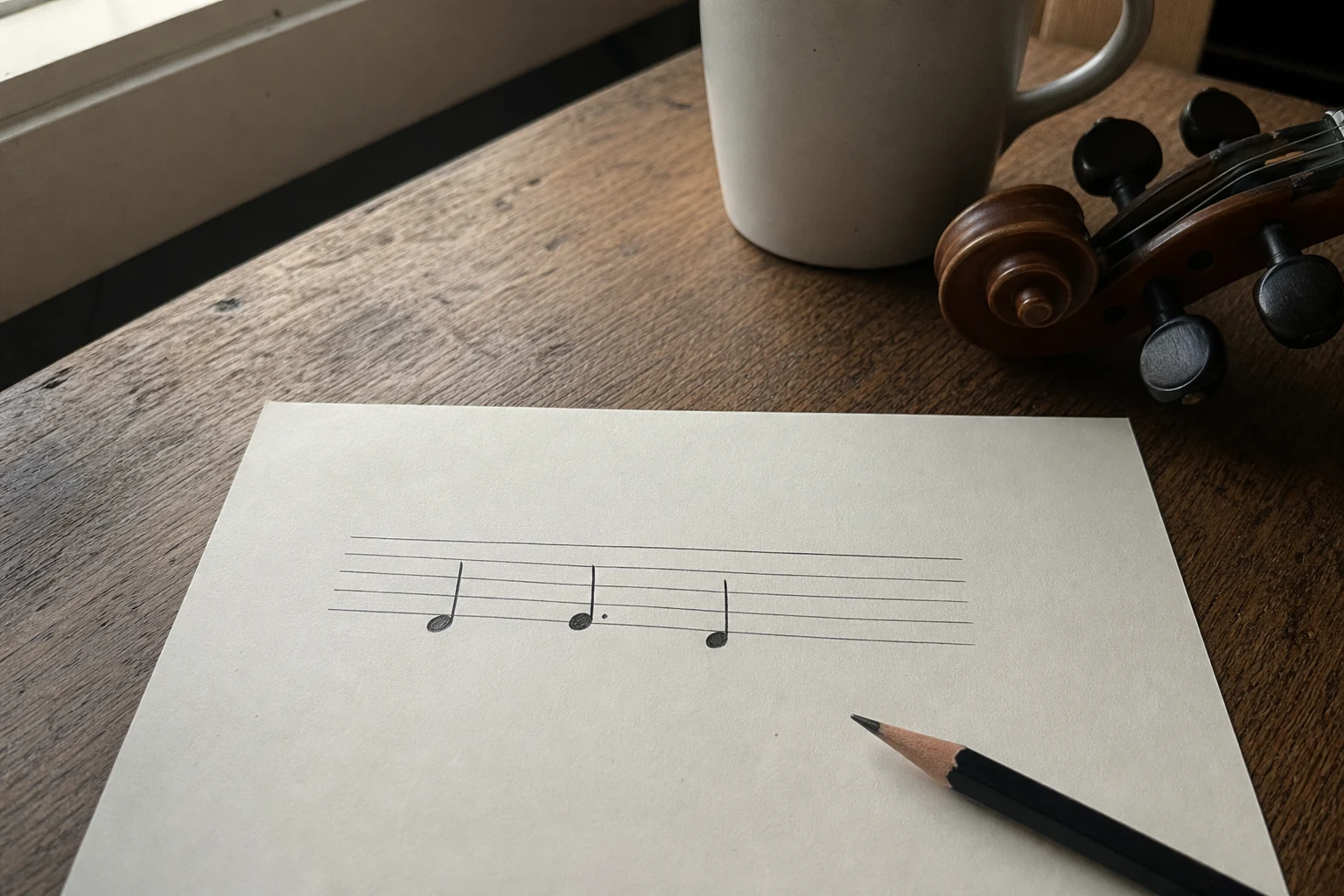 Shared version of Can three little notes sound like a question?