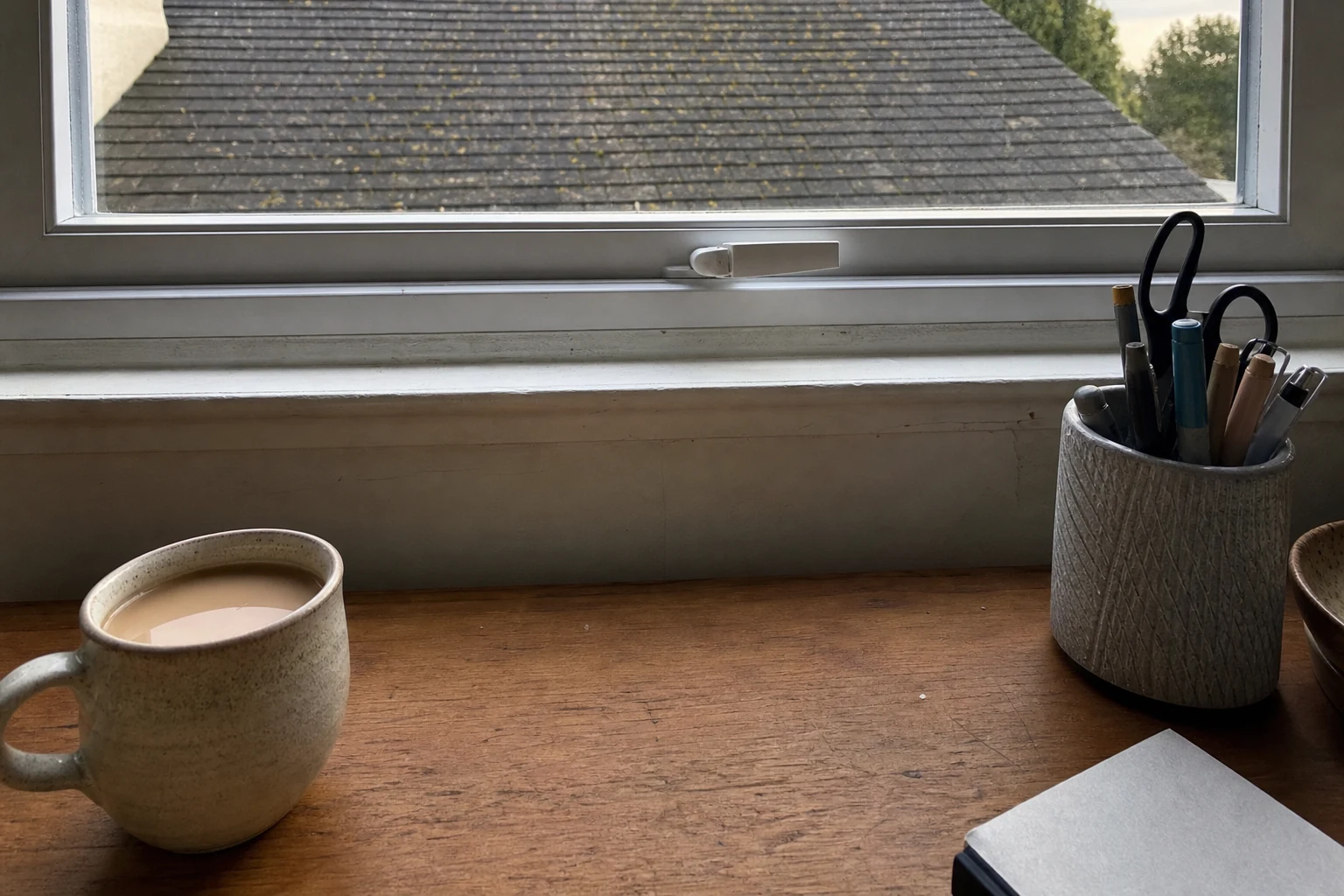 Cover for What's the least exciting thing outside your window?